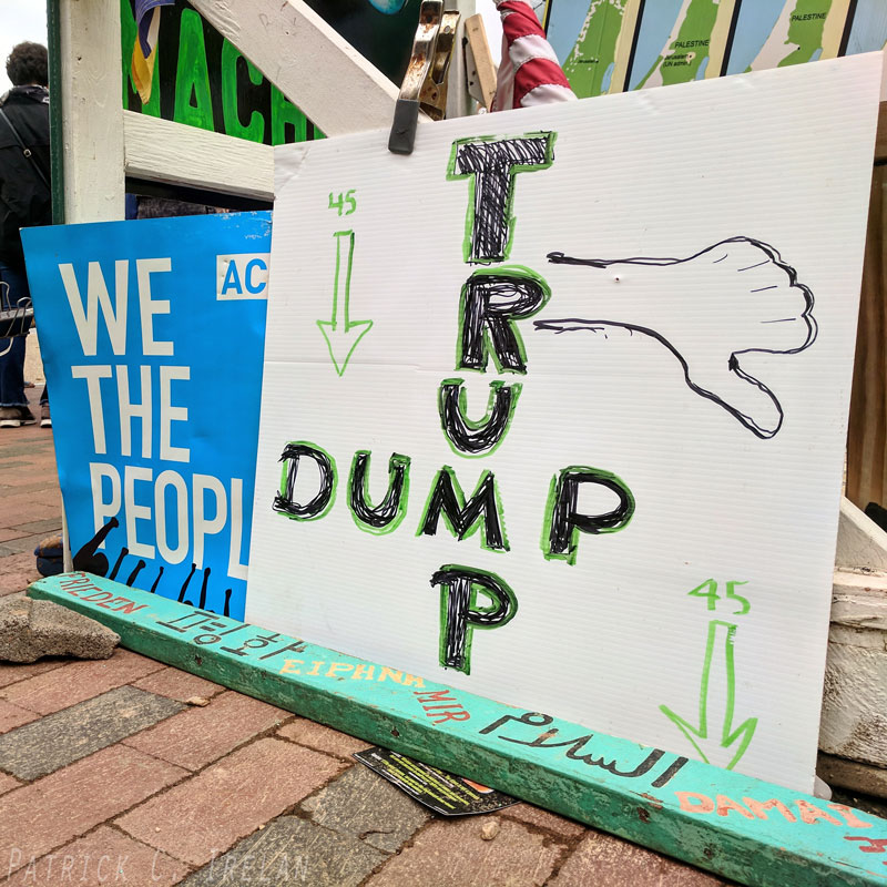 Dump Trump, White House, Washington, DC