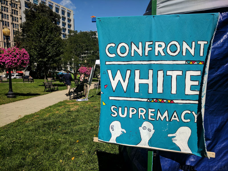 Confront White Supremacy, Farragut Square, Washington, DC