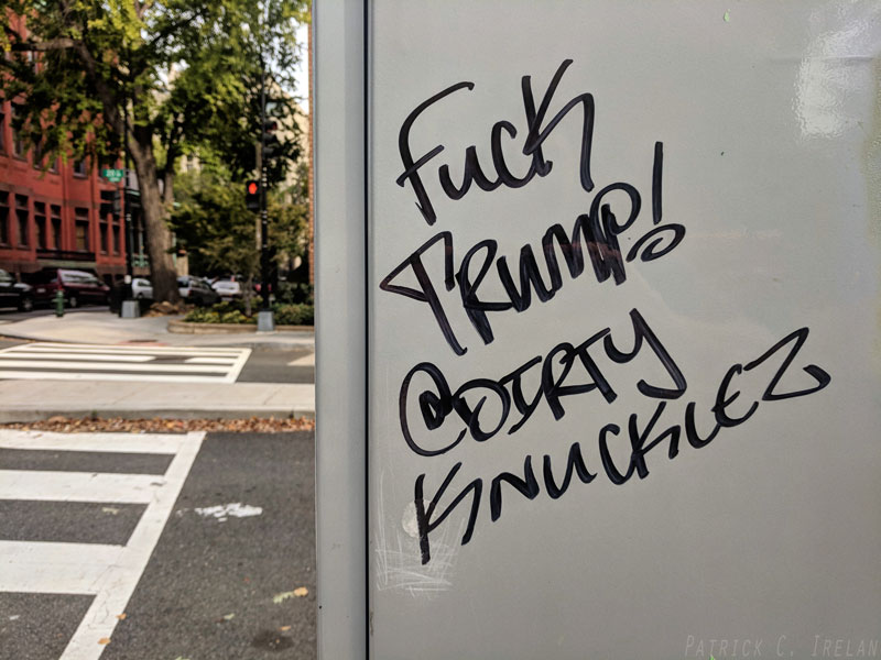 Fuck Trump!, Dupont Circle, Washington, DC