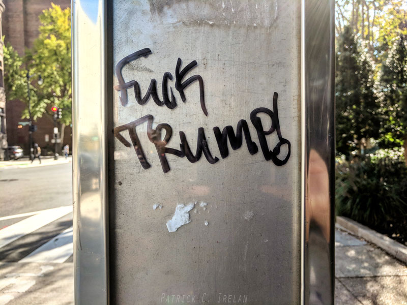 Fuck Trump!, Dupont Circle, Washington, DC