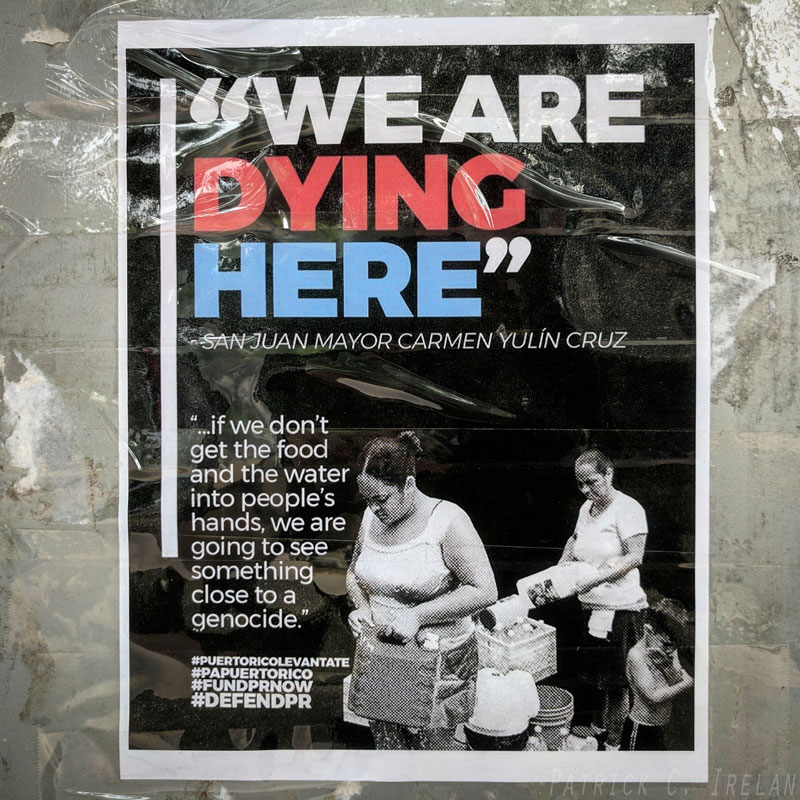 We Are Dying Here, White House, Washington, DC