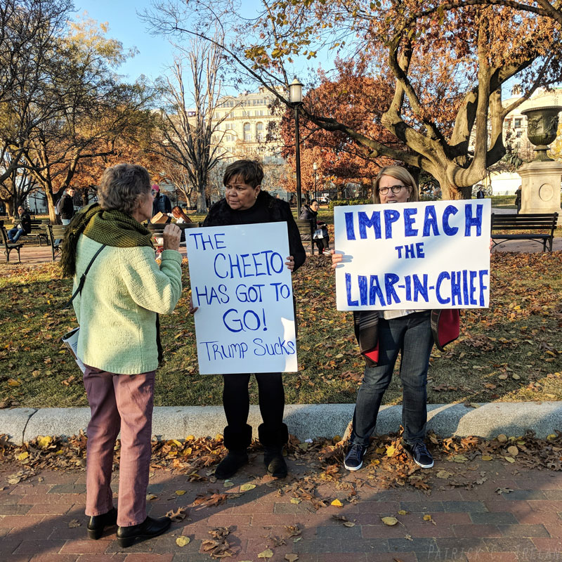 Impeach the Liar-In-Chief, White House, Washington, DC