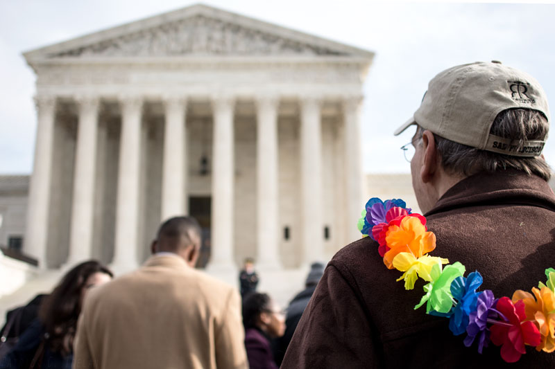 Supporting LGBTQ Rights, United States Supreme Court, Washington, DC