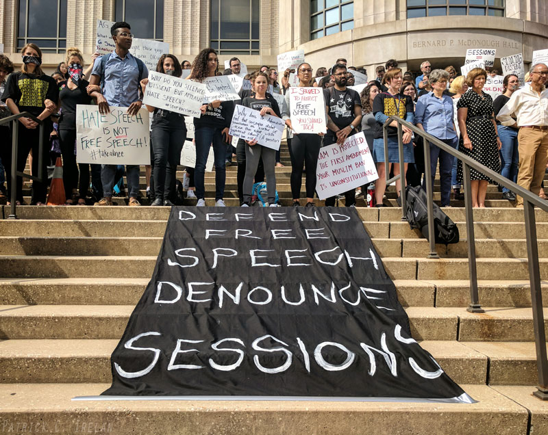 Defend Free Speech, Georgetown Law Center, Washington, DC