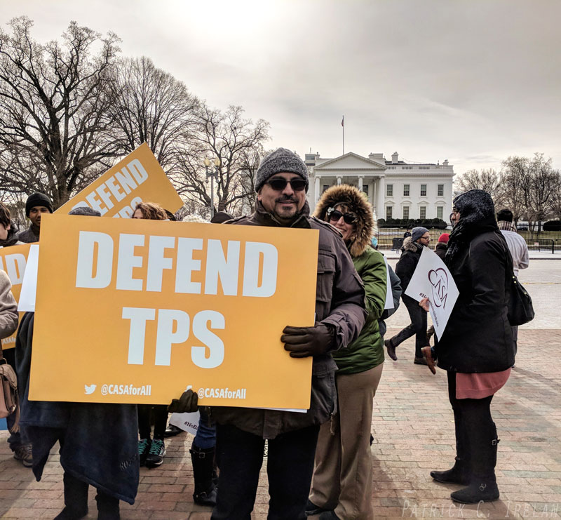 Defend TPS, White House, Washington, DC