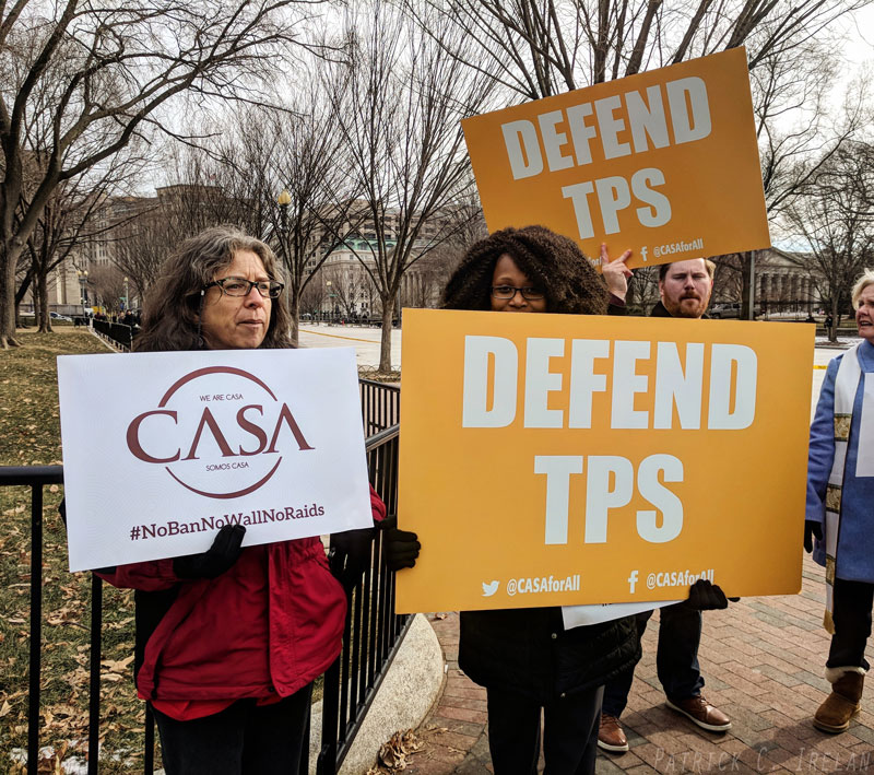 Defend TPS, White House, Washington, DC
