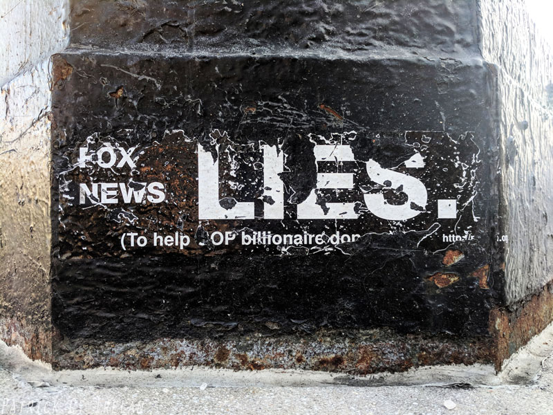 Fox News Lies, Dupont Circle, Washington, DC