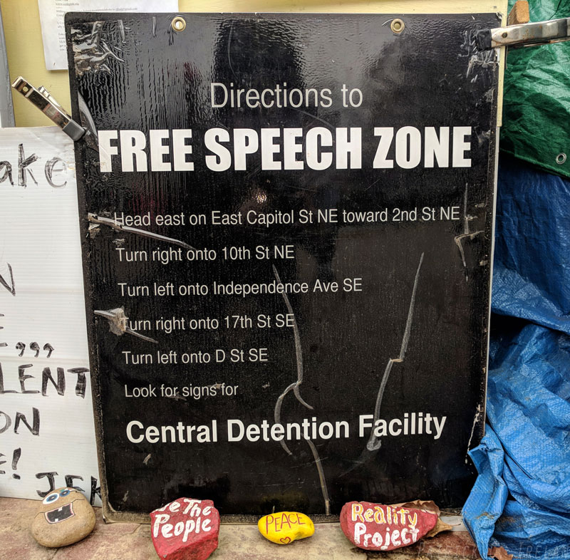 Free Speech Zone, White House, Washington, DC