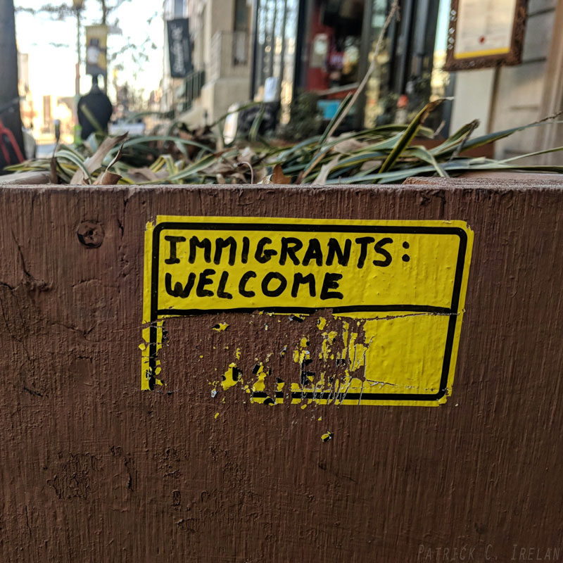 Immigrants Welcome, Dupont Circle, Washington, DC