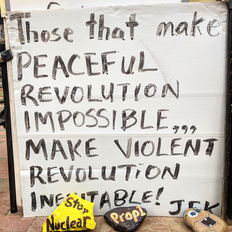 Peaceful Revolution, White House, Washington, DC