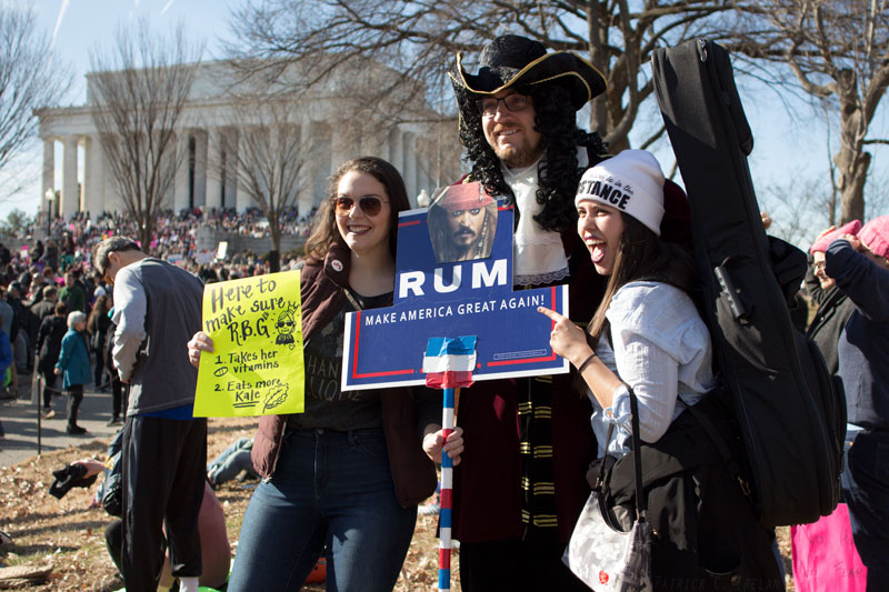 Rum – Make America Great Again, 2018 Women’s March, Washington, DC