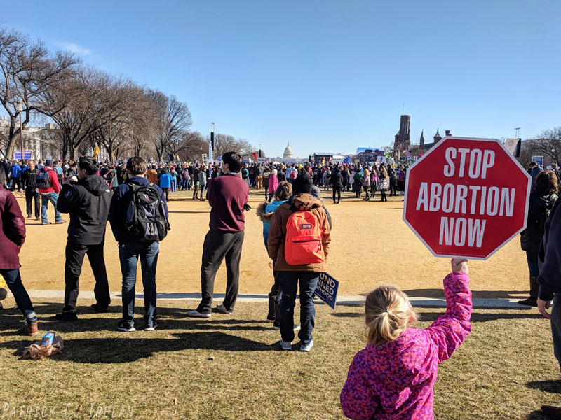 Stop Abortion Now, March for Life, National Mall, Washington, DC