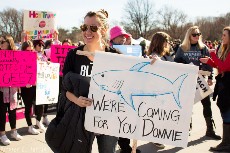 We’re Coming For Your Donnie, 2018 Women’s March, Washington, DC