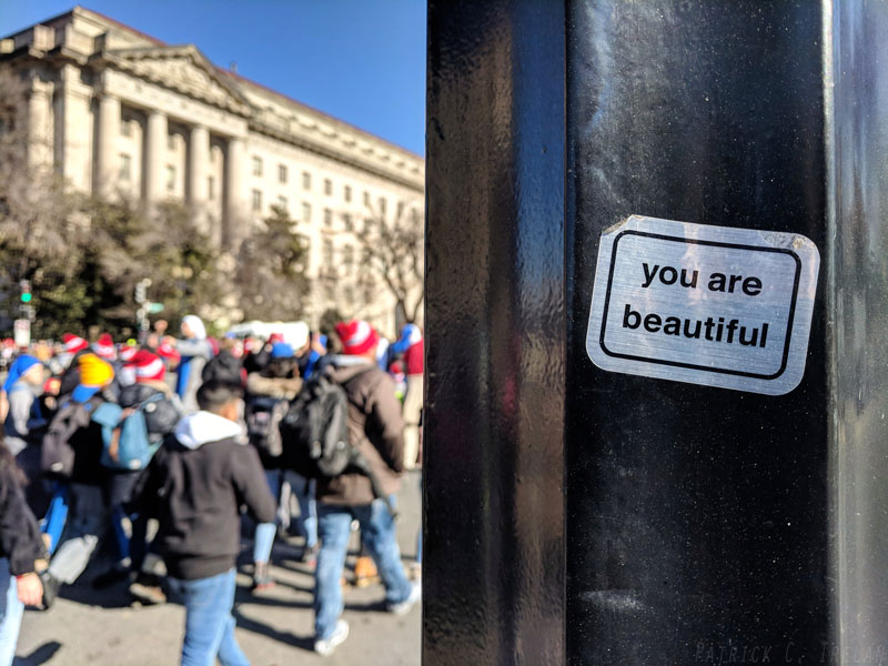 You Are Beautiful, National Mall, Washington, DC