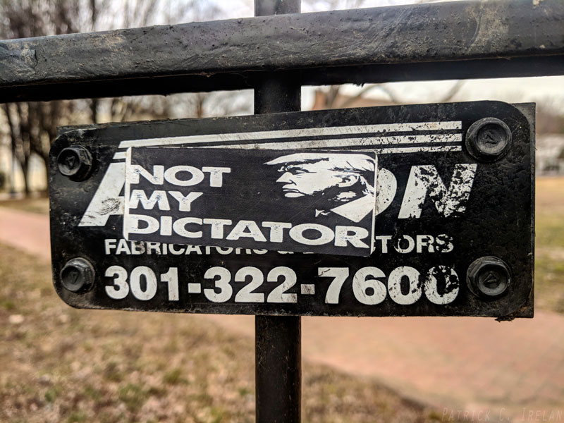 Not My Dictator, Georgetown, Washington, DC