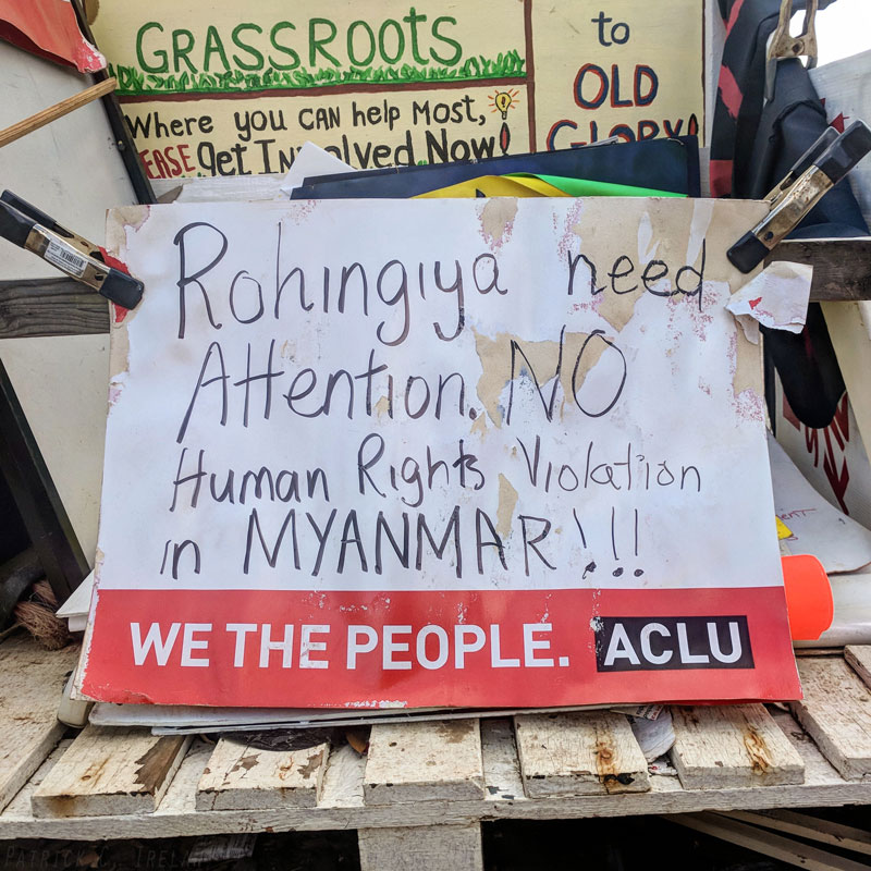 Rohingya Need Attention, White House, Washington, DC