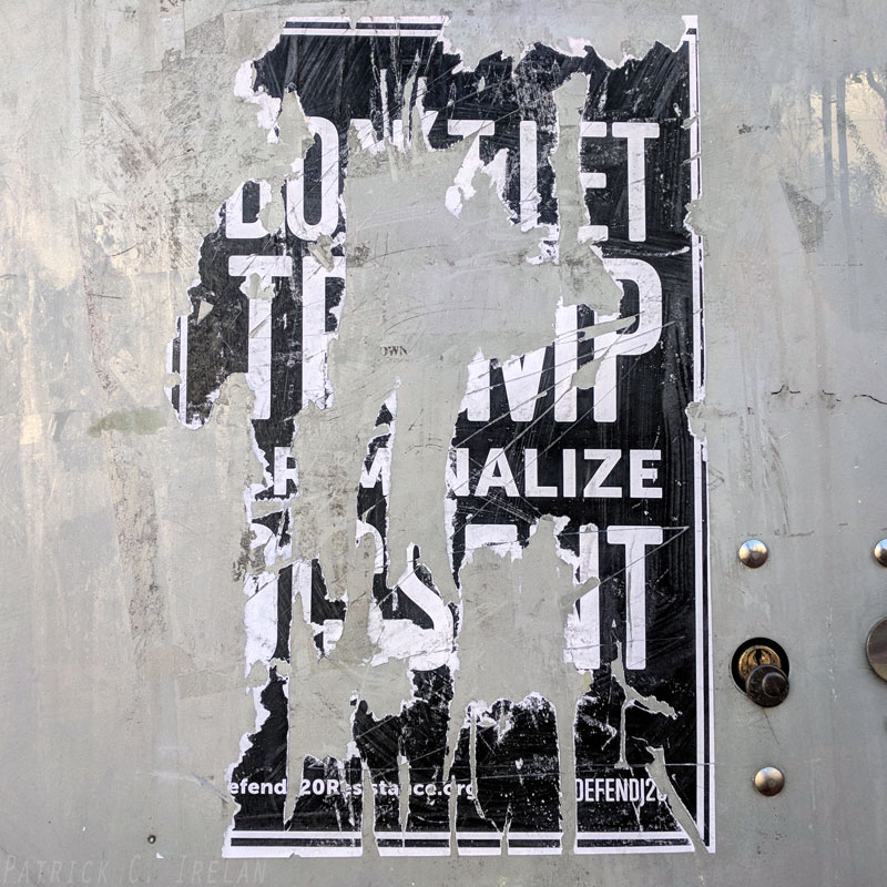 Don’t Let Trump Criminalize Dissent, Dupont Circle, Washington, DC