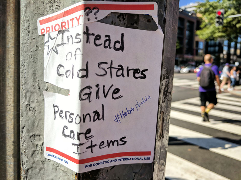 #Hobophobia, Cardozo, Washington, DC