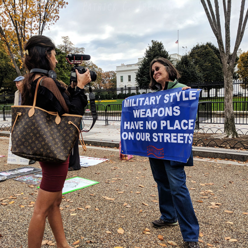 Military Style Weapons, White House, Washington, DC